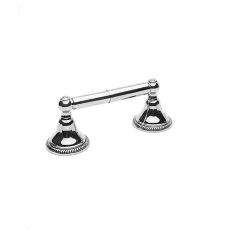 Toilet Paper Holder Amisa Double Post Antique Brass 9-1/8 Inch 4-1/4 Inch Wall Mount - Frankwebs