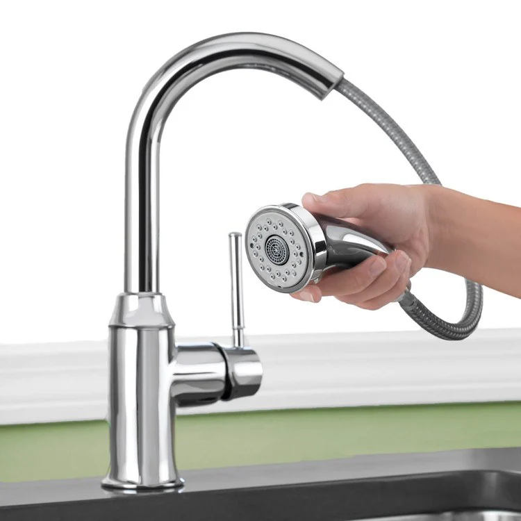 Talis C Single Handle Pull Down Prep Faucet with Dual Spray - Frankwebs