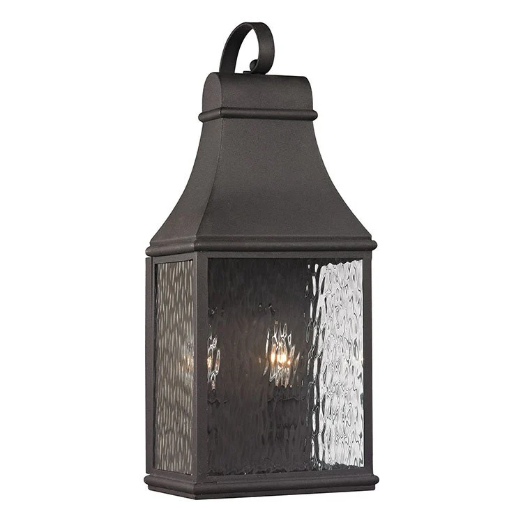 Forged Jefferson Two-Light Outdoor Wall Sconce - Frankwebs