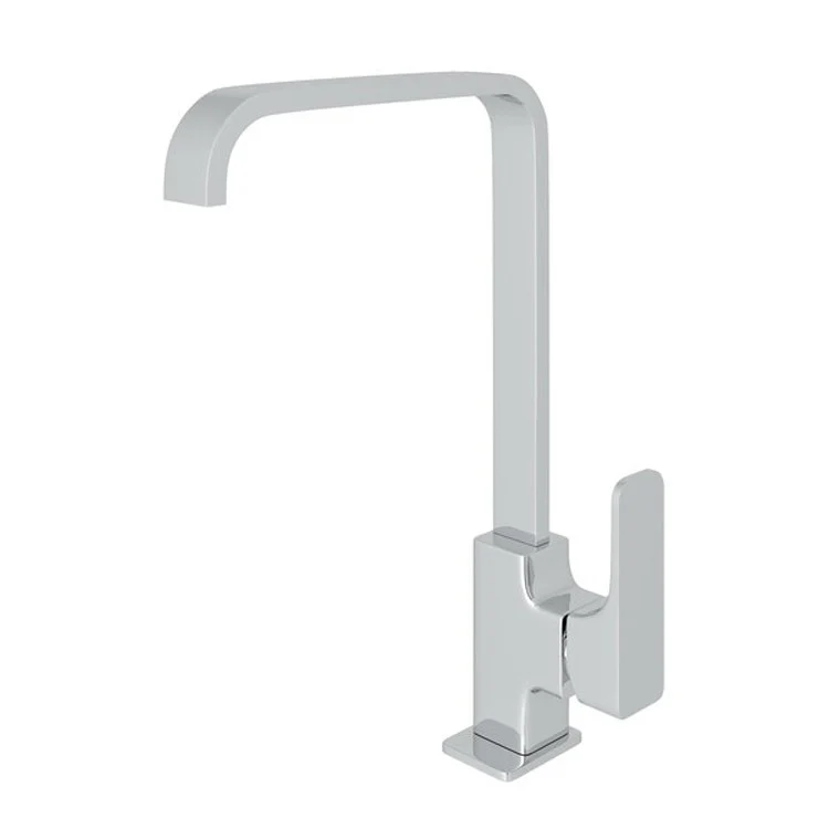 Bar Faucet Quartile Food Prep 1 Side Lever Polished Nickel 1.8 Gallons per Minute - Frankwebs