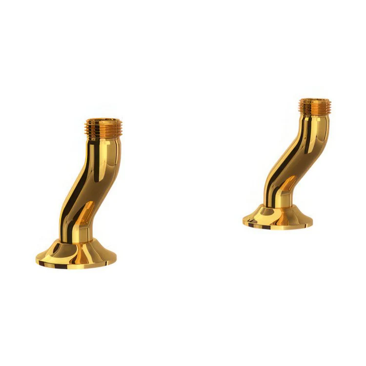 Deck Union Georgian Era English Gold 3/8IN Female Compression Brass for Bridge Faucet - Frankwebs