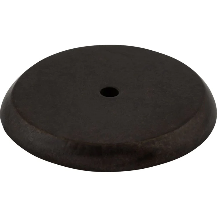 Knob Backplate Aspen Round Medium Bronze 1-3/4 Inch 1 Hole Bronze - Frankwebs