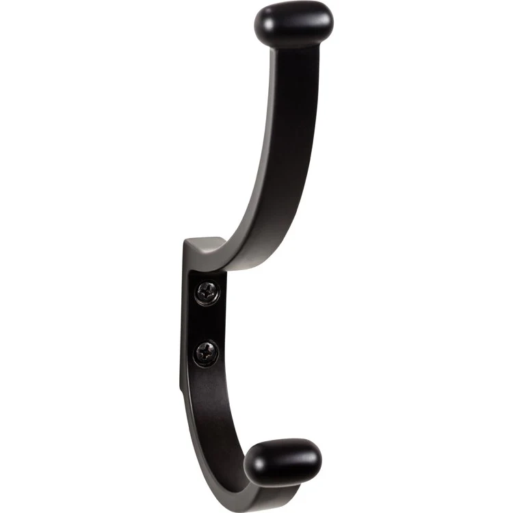Hook Ryland Hooks Hillmont Flat Black 3-3/8 Inch Extension Zinc Alloy - Frankwebs