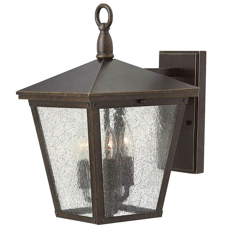 Trellis Three-Light LED Small Wall-Mount Lantern - Frankwebs