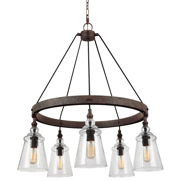 Loras Five-Light Chandelier - Frankwebs