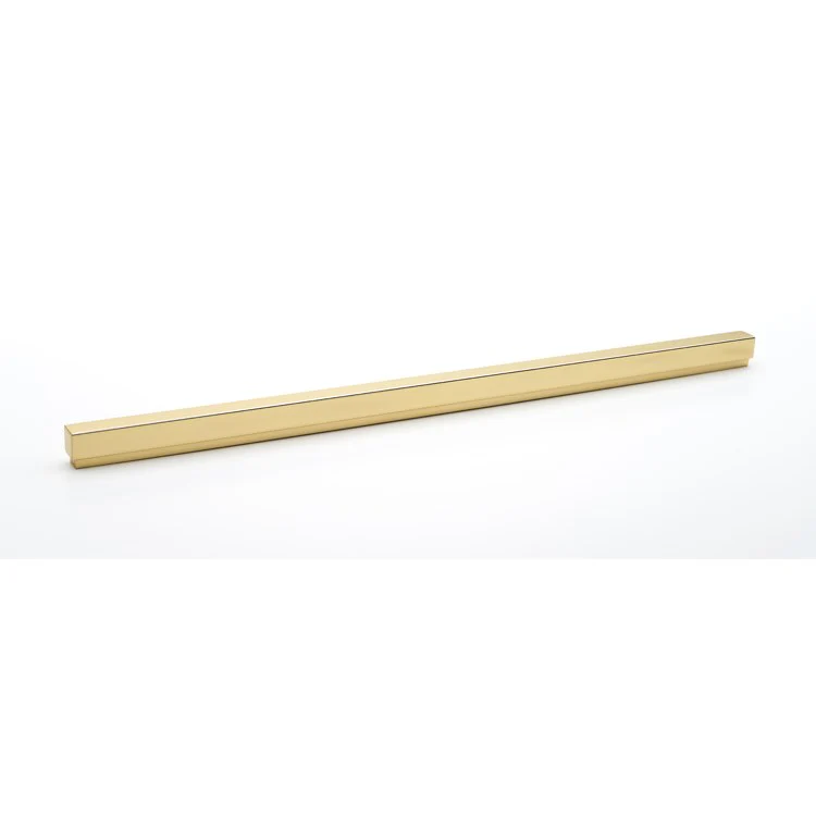 Pull Simplicity Satin Brass 18 Inch 18-1/2 Inch 7/8 Inch - Frankwebs