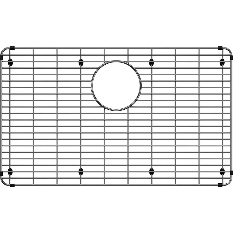 Sink Grid Formera Rear Center Drain Stainless Steel for 28 Inch Sink 24-5/8 Inch - Frankwebs