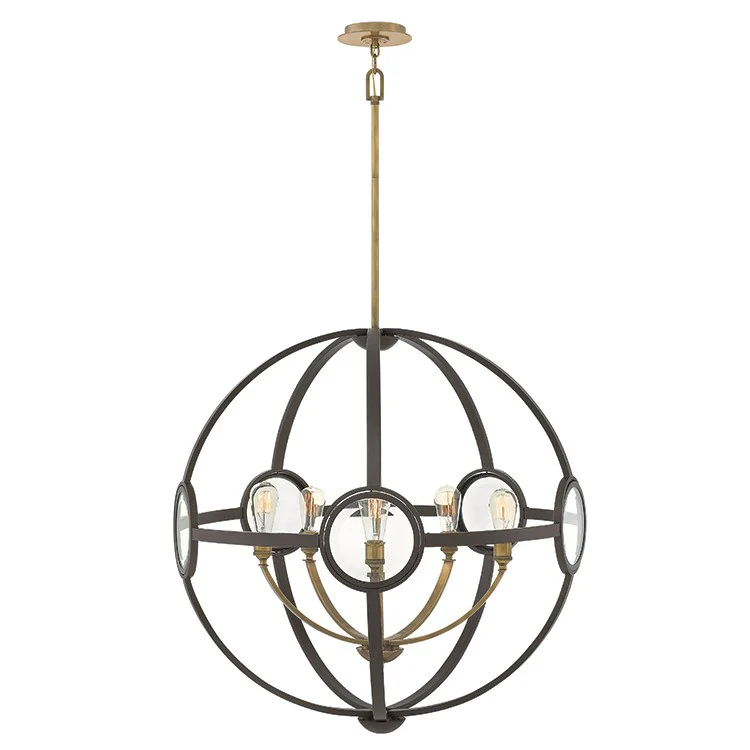 Fulham Five-Light Single-Tier Pendant - Frankwebs