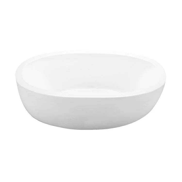Soaking Tub Olivia 2 72.5 x 36.375 Inch Freestanding Sculpted Left/Right Hand White Acrylic CXL 78 Gallons 24-3/4 Inch - Frankwebs