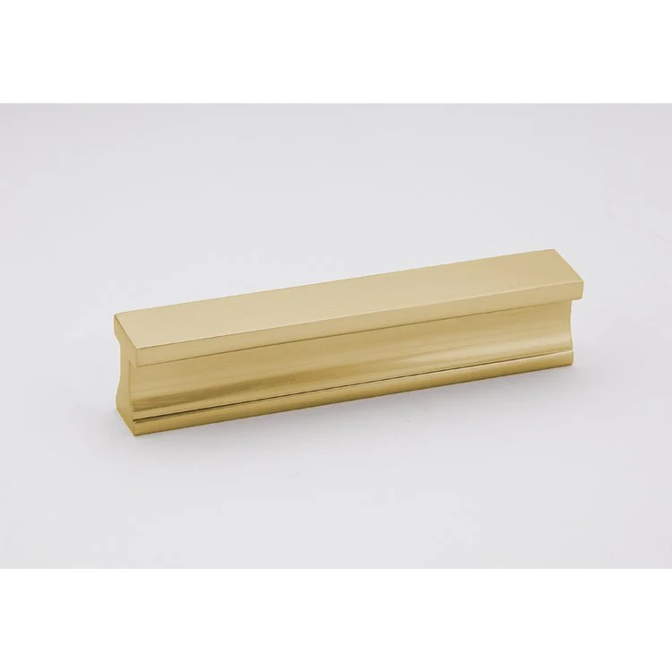 Pull Linear Satin Brass 3-1/2 Inch 4 Inch 5/8 Inch - Frankwebs