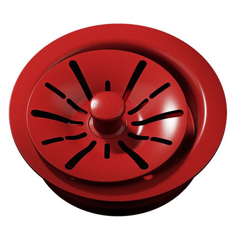 Drain Fitting Quartz Perfect Drain Disposer Flange with Removable Basket Strainer and Rubber Stopper 4 x 2 Inch Jubilee Polymer for Garbage Disposals Accommodate 4-1/2IN Flange 4 Inch - Frankwebs