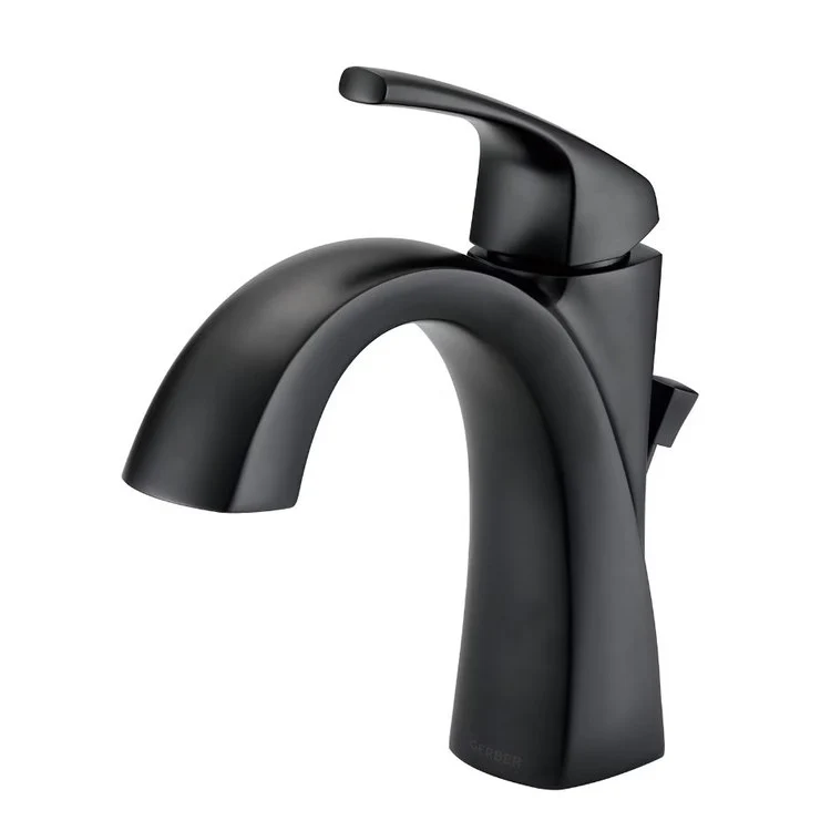 Lavatory Faucet Vaughn 1 Lever ADA Satin Black 1.2 Gallons per Minute - Frankwebs