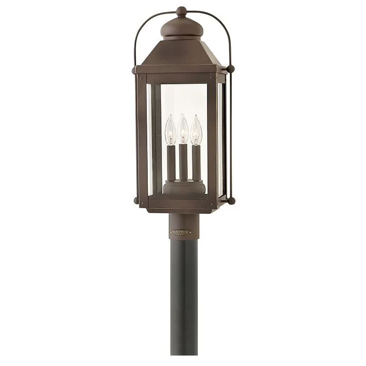 Anchorage Three-Light LED Post Lantern - Frankwebs
