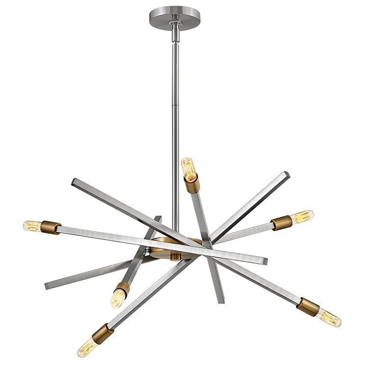 Archer Six-Light Medium Chandelier - Frankwebs