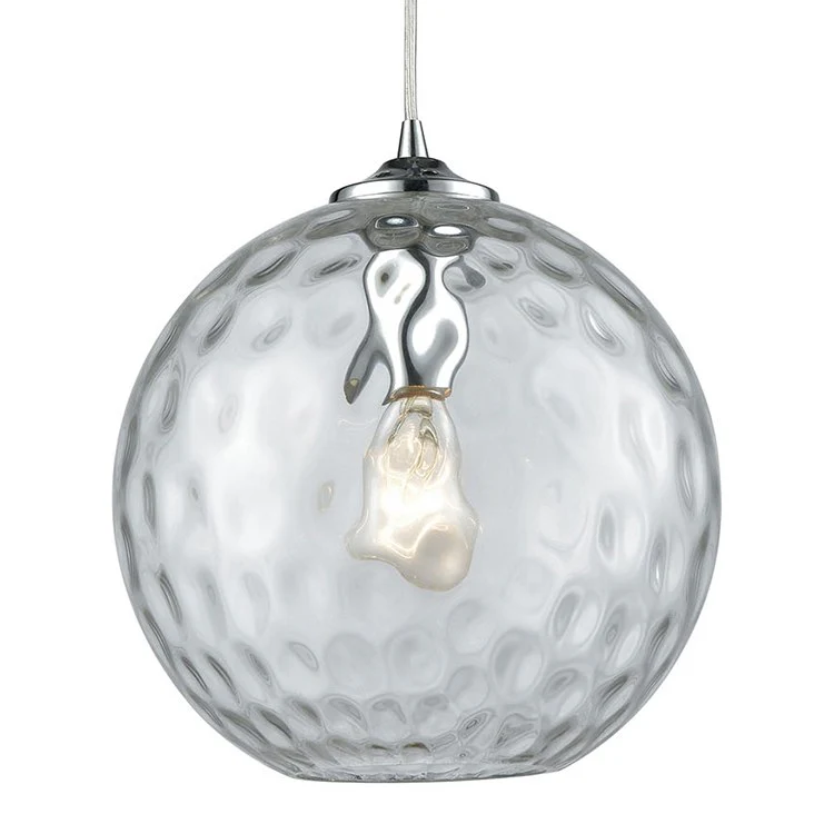 Watersphere Three-Light Triangle Pan Pendant - Frankwebs