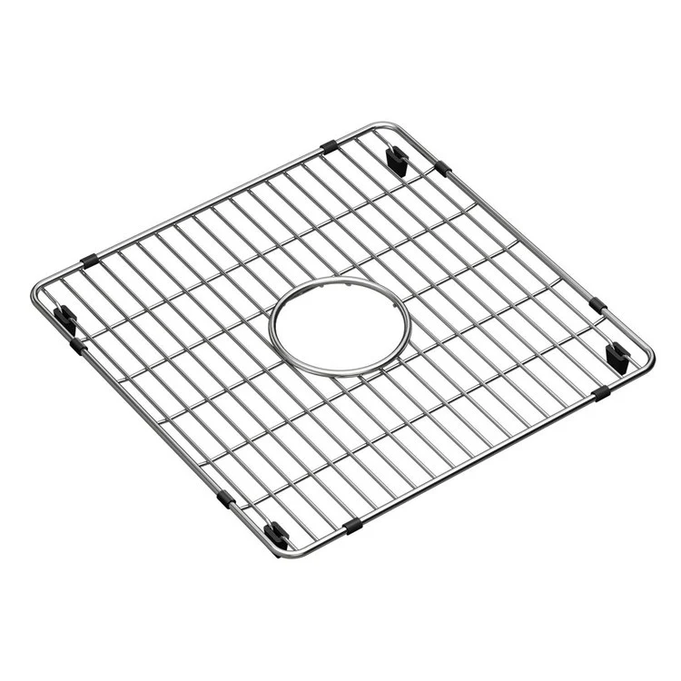 Sink Grid Crosstown Bottom Grid 14.5 x 14.5 Inch Polished Stainless Steel - Frankwebs