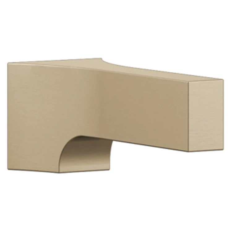 Tub Spout Zura Non-Diverter Chrome 7-1/2 Inch 18 Gallons per Minute Brass - Frankwebs