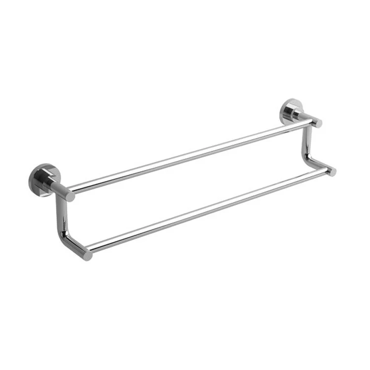 Towel Bar Star 24 Inch Double Chrome Zinc 5-5/8 Inch - Frankwebs