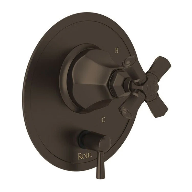 Pressure Balance Valve Trim Palladian with Diverter 1 Cross Handle Polished Chrome 5.5 Gallons per Minute - Frankwebs