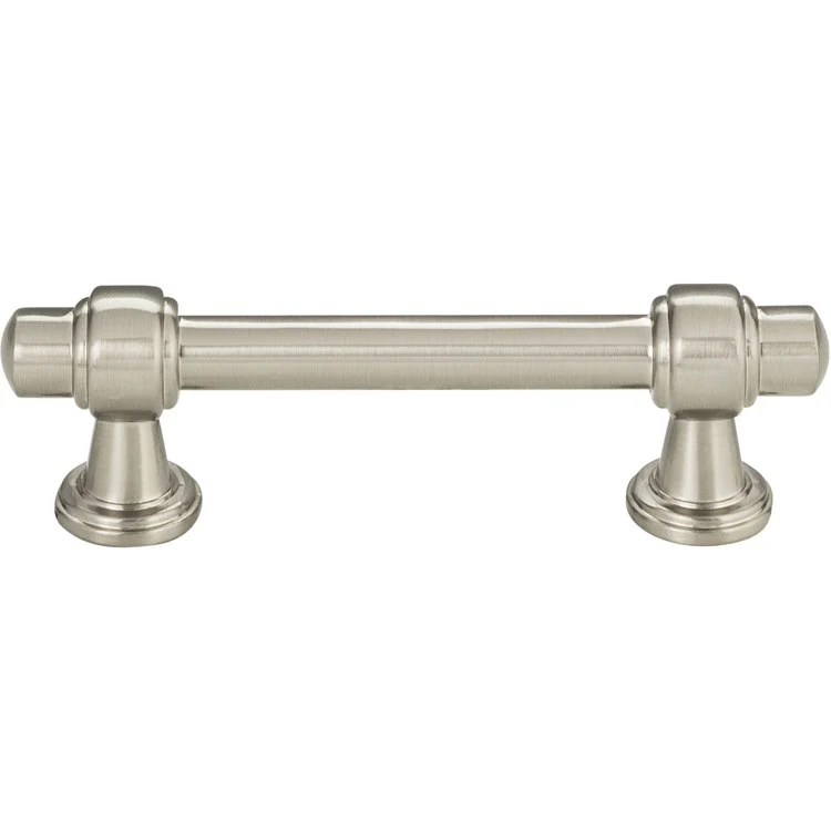 Drawer Pull Atlas Bronte Brushed Nickel Zinc Alloy 3 Inch - Frankwebs