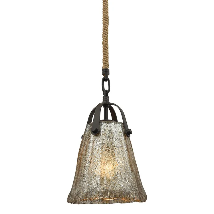 Hand Formed Glass Single-Light Pendant - Frankwebs