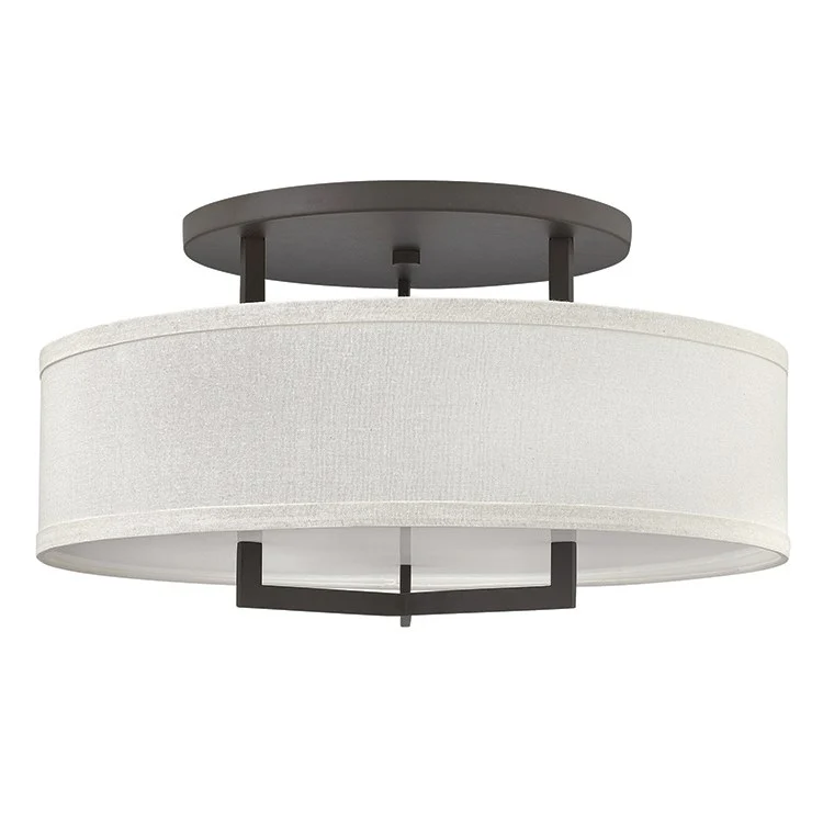 Hampton Three-Light Semi-Flush Mount Ceiling Light - Frankwebs