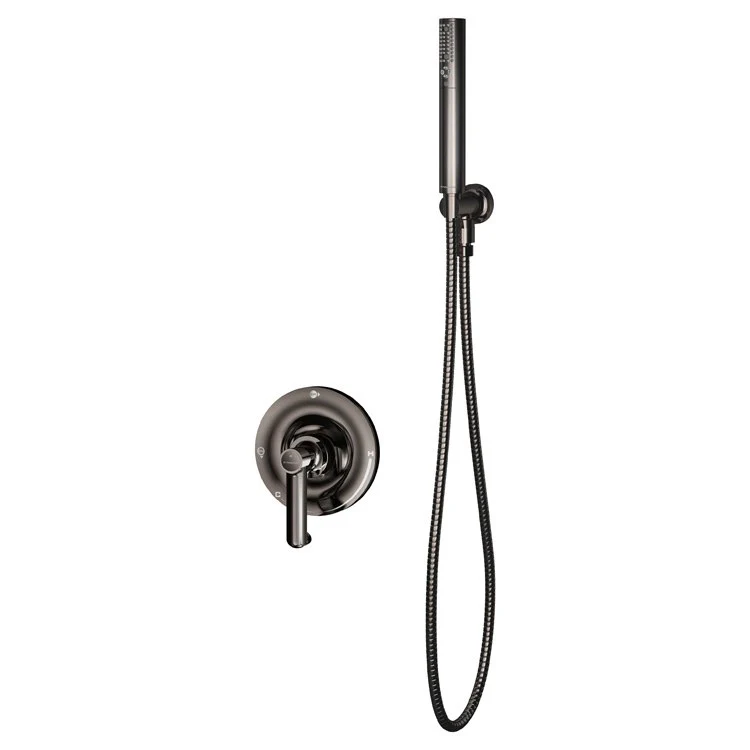 Handshower Trim Museo Round 1 Lever Polished Chrome 2 Function 1.5 Gallons per Minute - Frankwebs