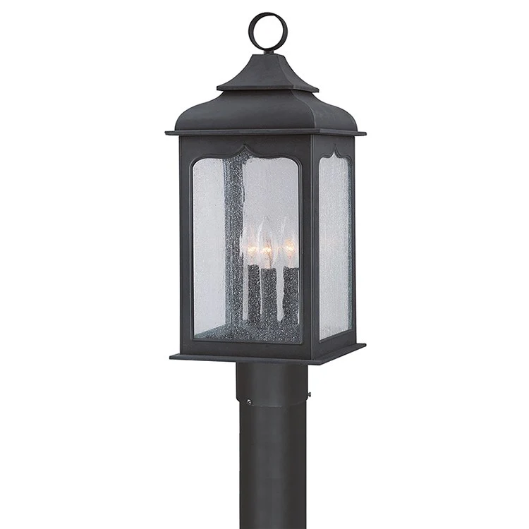 Henry Street Three-Light Outdoor Post Lantern - Frankwebs