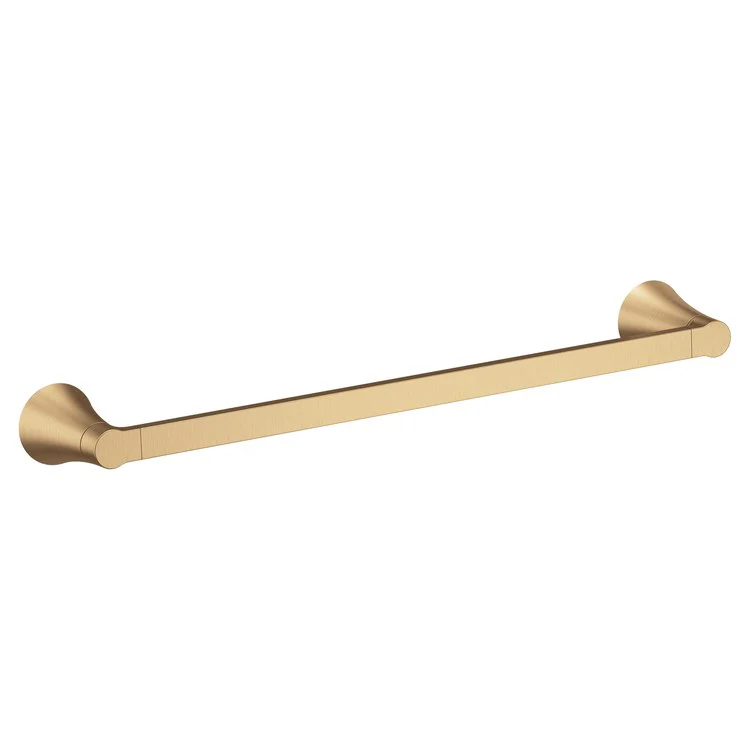 Towel Bar JASE 24 Inch Double Bronzed Gold Zinc - Frankwebs