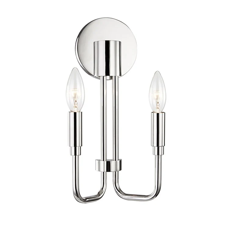 Brigitte Two-Light Wall Sconce - Frankwebs