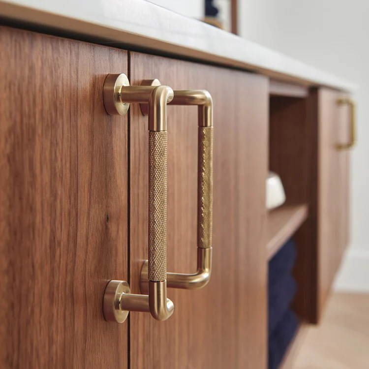 Litze Drawer Pull with Knurling - Frankwebs