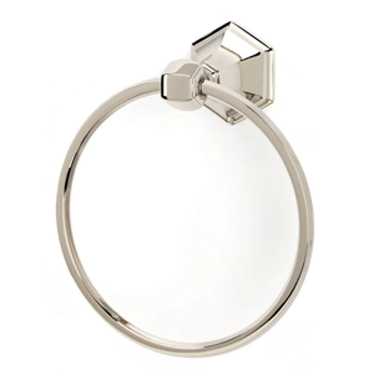 Towel Ring Nicole Bath 7 Inch Satin Nickel Brass 3-1/4 Inch - Frankwebs