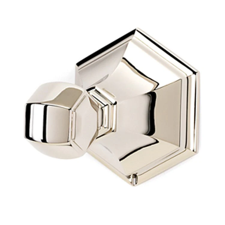 Robe Hook Nicole Bath Polished Nickel 2-5/8 Inch 3-1/4 Inch Wall Mount Brass - Frankwebs