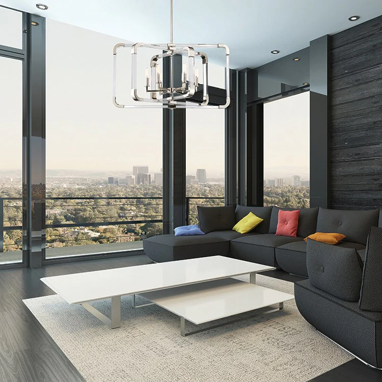 Rotterdam Six-Light Pendant - Frankwebs