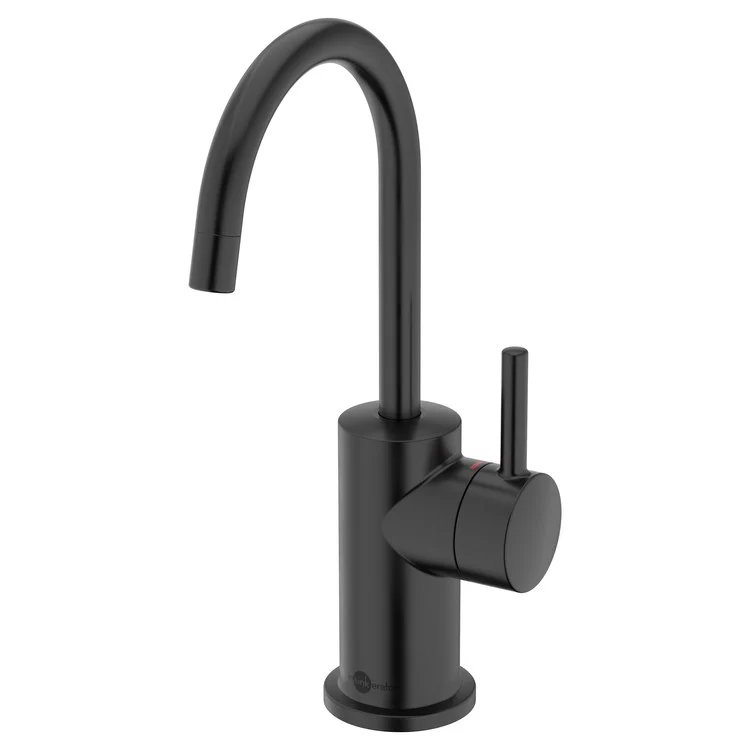 Hot Water Dispenser Showroom Modern 3010 Instant 1 Lever ADA Gooseneck Swivel 360 DEG Matte Black - Frankwebs