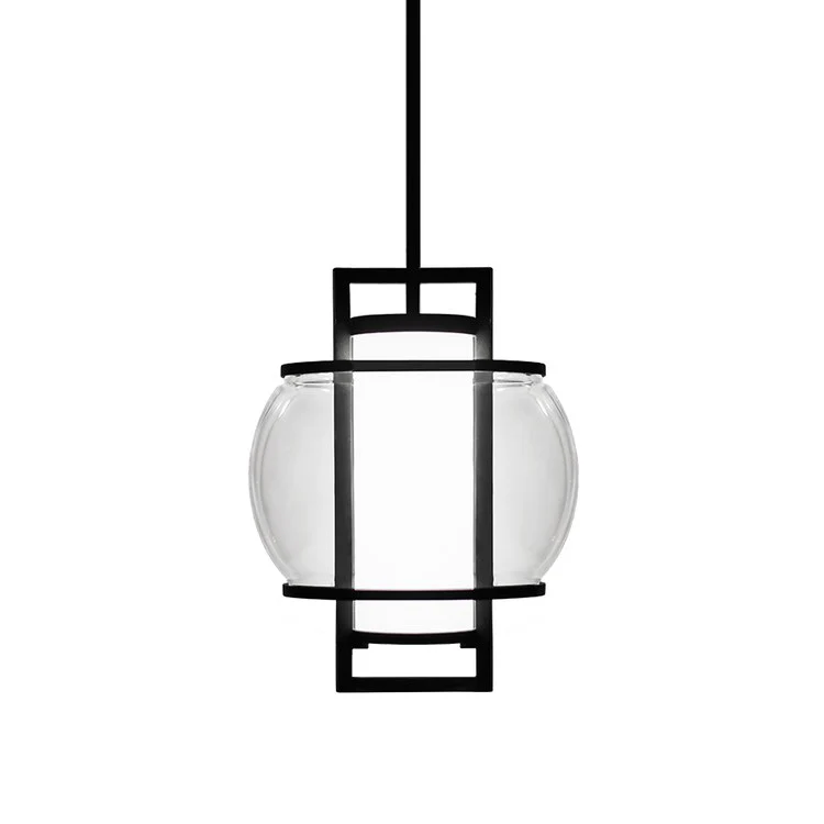 Lucid Single-Light LED Outdoor Pendant 3000K - Frankwebs