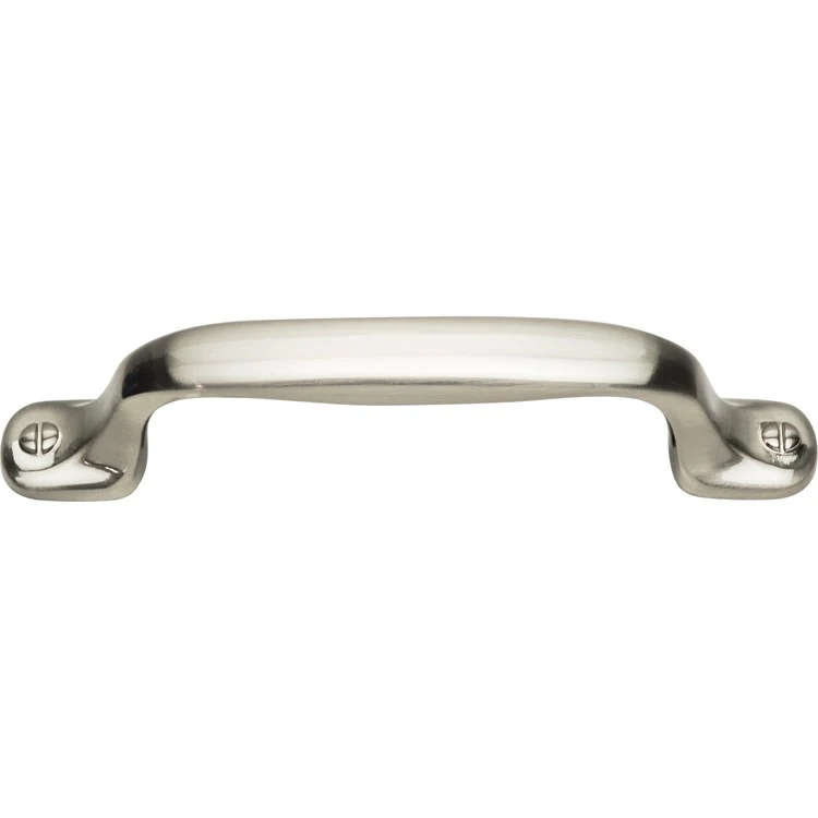Drawer Pull Atlas Ergo Brushed Nickel Zinc Alloy 3-3/4 Inch 5-1/2 x 11/16 Inch - Frankwebs