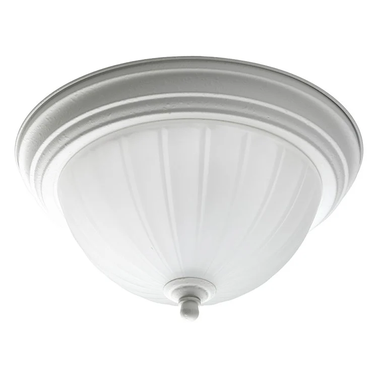 Melon Single-Light Flush Mount Ceiling Lighting Fixture - Frankwebs