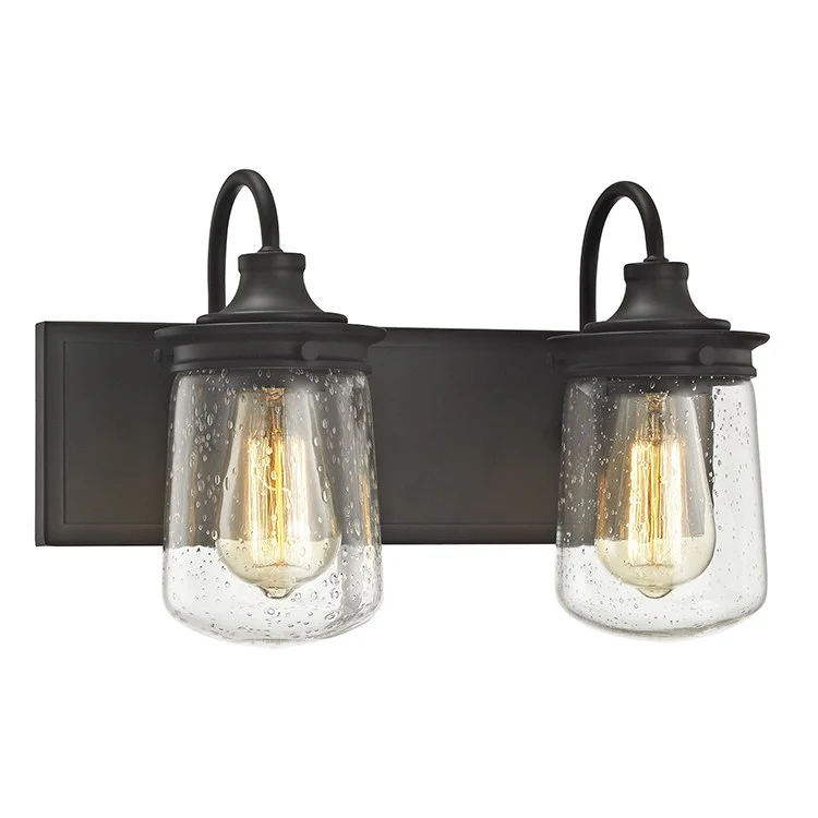 Hamel Two-Light Bathroom Vanity Fixture - Frankwebs
