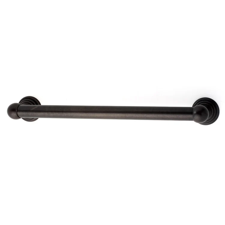 Grab Bar Embassy Bath 18 Inch Chocolate Bronze Concealed Wall Mount Brass 1-1/4 Inch - Frankwebs
