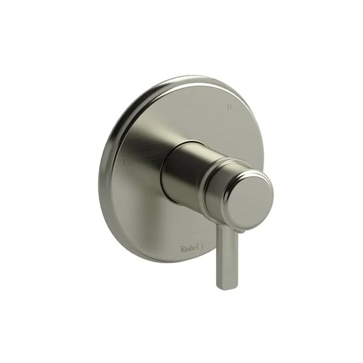 Thermostatic and Pressure Balance Valve Trim Momenti 1/2 Inch Round 3-Way No Share 5 Function 1 J-Shaped Polished Nickel ADA - Frankwebs