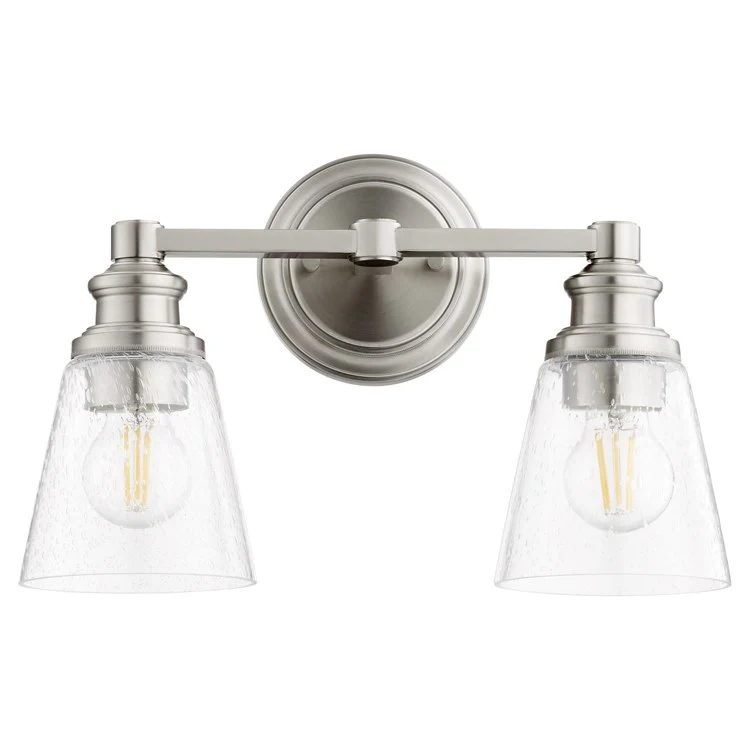 Dunbar Two-Light Bathroom Vanity Fixture - Frankwebs