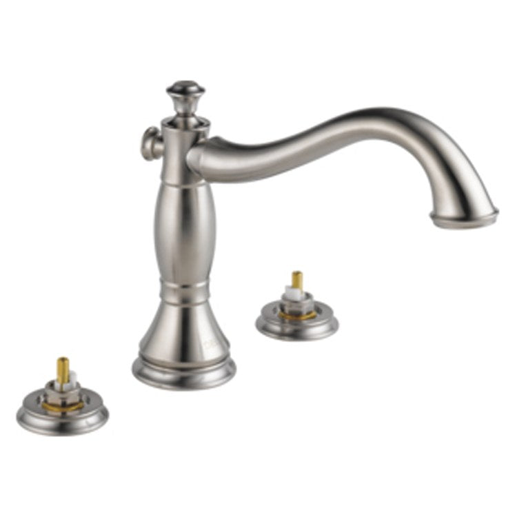 Cassidy Two Handle 3-Hole Roman Tub Faucet without Handles - Frankwebs
