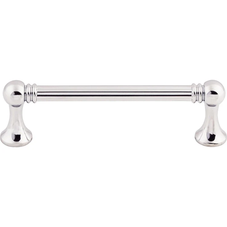 Pull Edwardian Grace D Handle Polished Chrome Zinc Alloy 3-3/4 Inch 4-4/9x5/8x1-1/4 Inch - Frankwebs