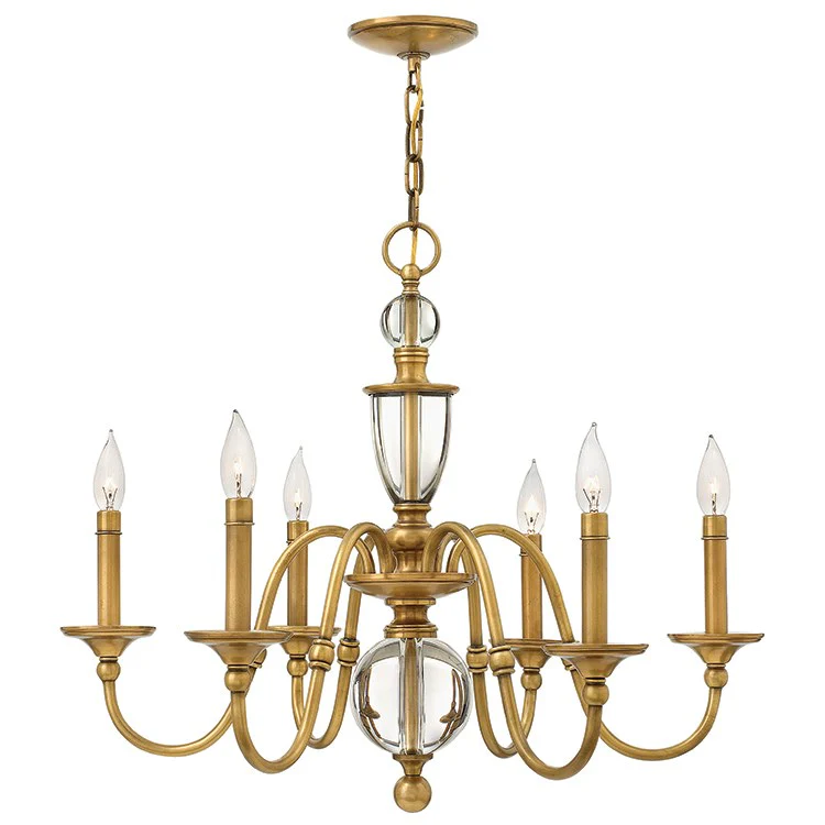 Eleanor Six-Light Single-Tier Chandelier - Frankwebs