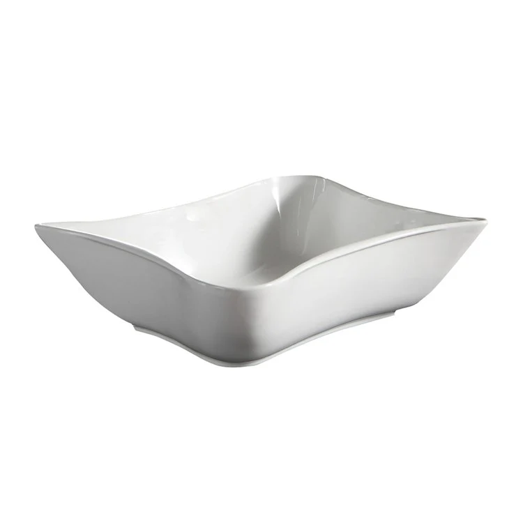 Vessel Paragon Above Counter 14-1/4 Inch White Vitreous China - Frankwebs
