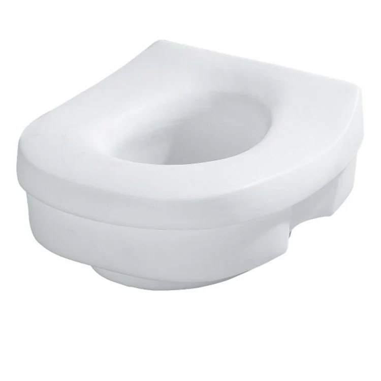 Home Care Glacier Elevated Round-Front Toilet Seat - Frankwebs