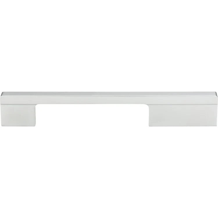 Drawer Pull Atlas Off Centers Matte Chrome Aluminum 6-5/16 Inch 7-1/2 x 3/8 Inch - Frankwebs