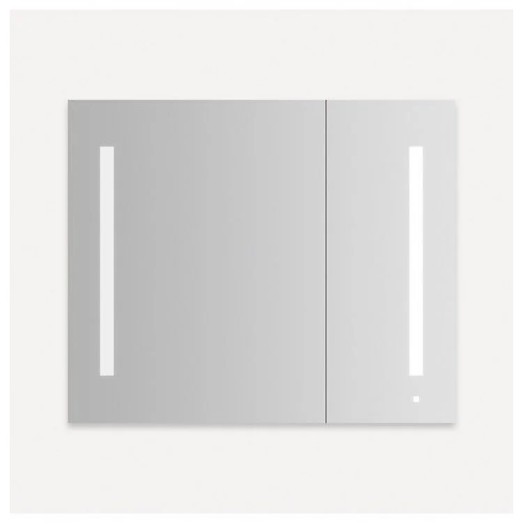 AiO Flat Mirror Two Door Cabinet - Frankwebs