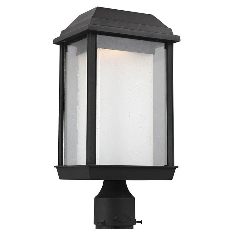McHenry Single-Light LED Outdoor Post Lantern - Frankwebs